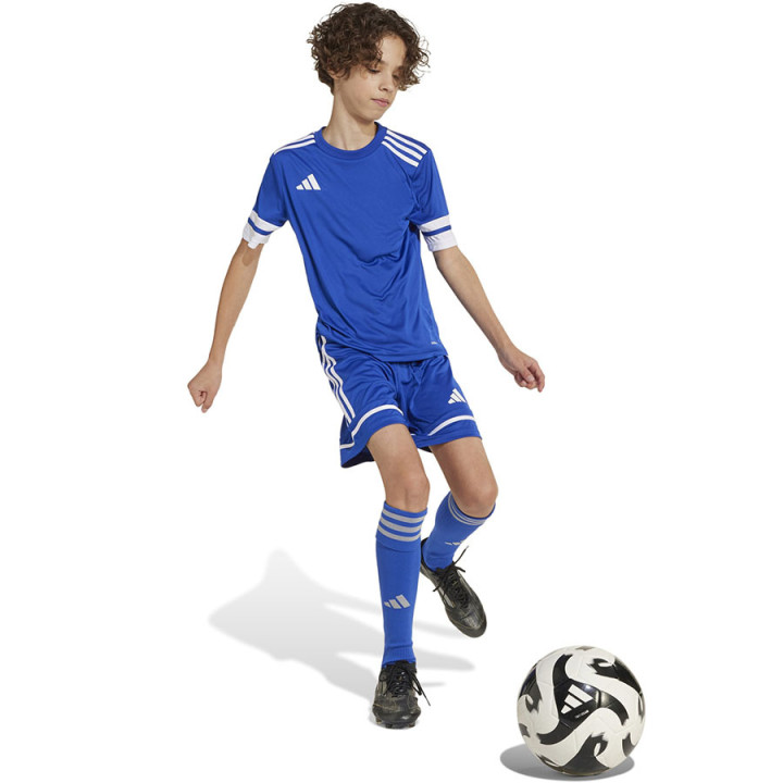 Spodenki piłkarskie junior adidas Squadra niebieskie JN5455 | VUX.pl