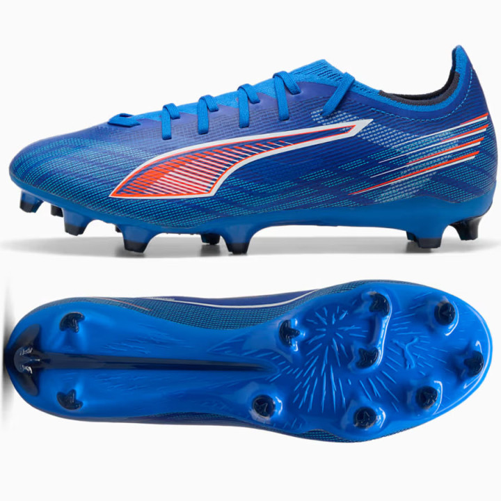 Korki lanki męskie Puma Ultra 6 Match FG/MG niebieskie | VUX.pl