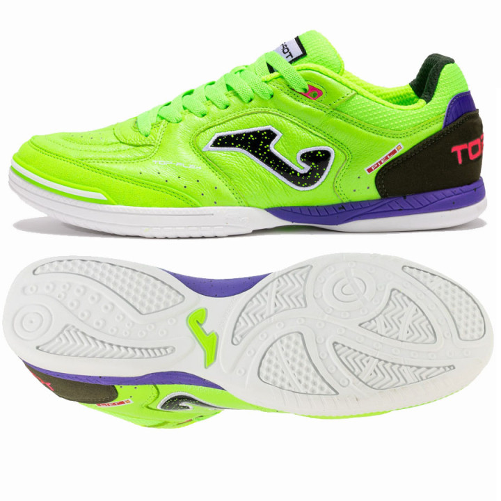 Buty piłkarskie halowe męskie Joma Top Flex 2511 zielone | VUX.pl