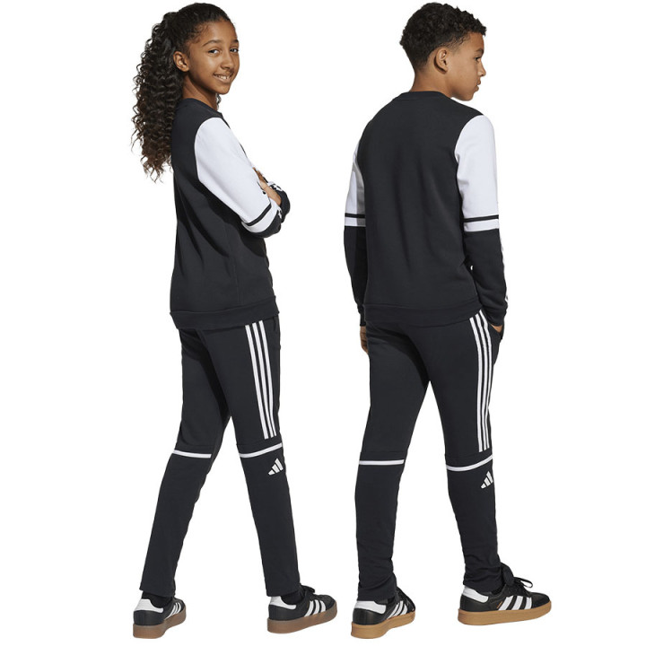 Spodnie dresowe junior adidas Squadra 25 czarne JE2762 | VUX.pl
