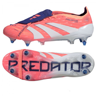 Buty piłkarskie wkręty adidas Predator Elite SG czerwone | VUX.pl