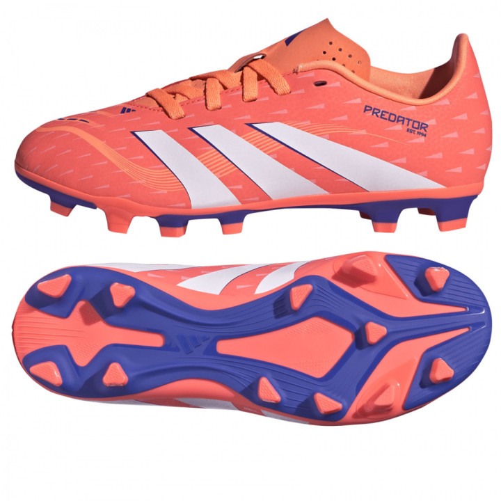 Korki lanki junior adidas Predator Club FG/MG czerwone JH8867 | VUX.pl