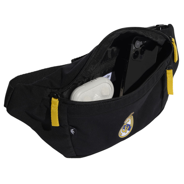 Saszetka biodrowa adidas Real Madryt Waistbag czarna KB9763 | VUX.pl