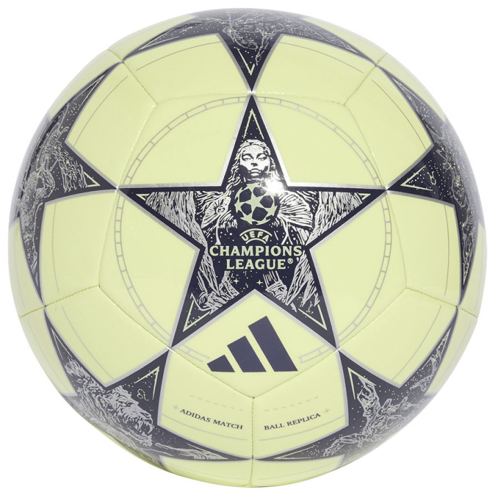 Piłka nożna na trawę adidas UCL Real Madryt Club zielona | VUX.pl