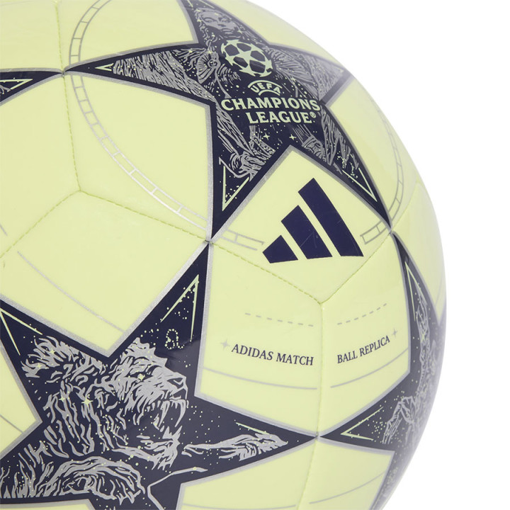 Piłka nożna na trawę adidas UCL Real Madryt Club zielona | VUX.pl