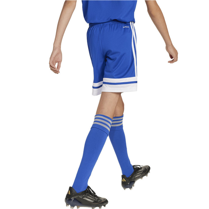 Spodenki piłkarskie dziecięce adidas Squadra 25 niebieskie | VUX.pl
