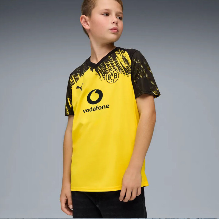 Koszulka męska Puma Borussia Dortmund Home Replica żółta | VUX.pl