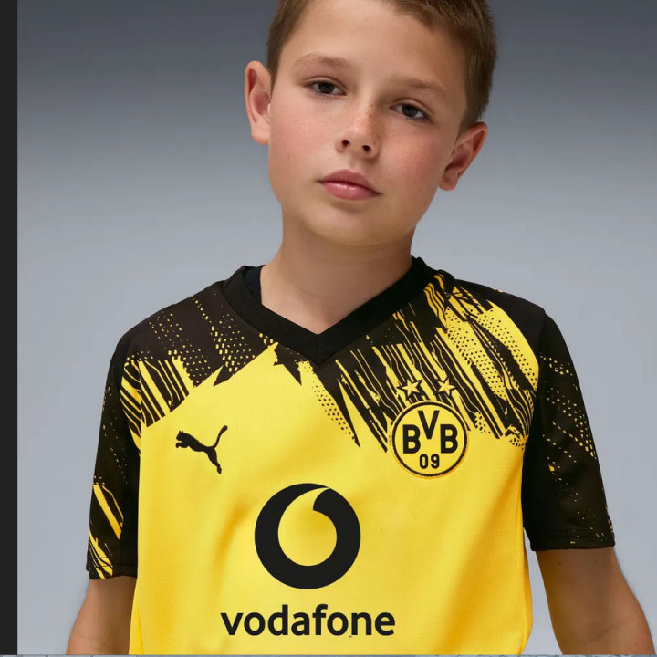 Koszulka męska Puma Borussia Dortmund Home Replica żółta | VUX.pl