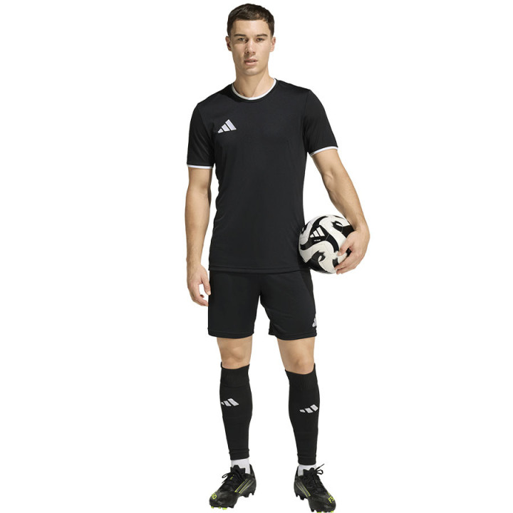 Koszulka piłkarska męska adidas Entrada 26 czarna JZ2505 | VUX.pl