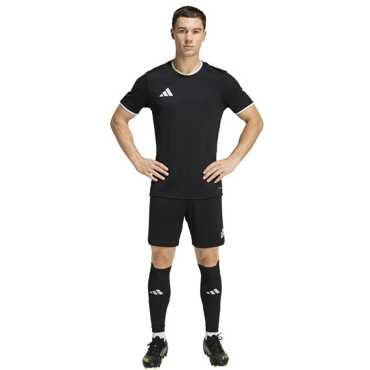 Koszulka piłkarska męska adidas Entrada 26 czarna JZ2505 | VUX.pl