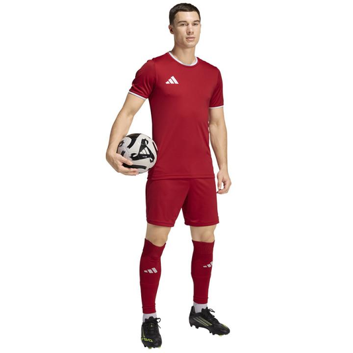 Koszulka piłkarska męska adidas Entrada 26 czerwona JZ2501 | VUX.pl