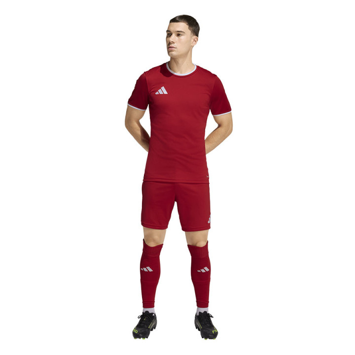 Koszulka piłkarska męska adidas Entrada 26 czerwona JZ2501 | VUX.pl