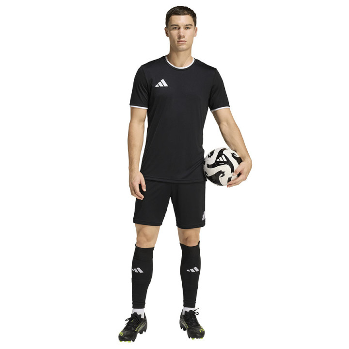 Spodenki piłkarskie męskie adidas Entrada 26 regular czarne | VUX.pl