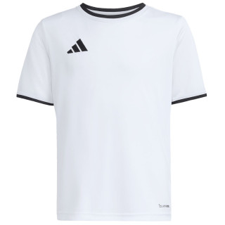 Koszulka piłkarska dziecięca adidas Entrada 26 biała JZ2532 | VUX.pl