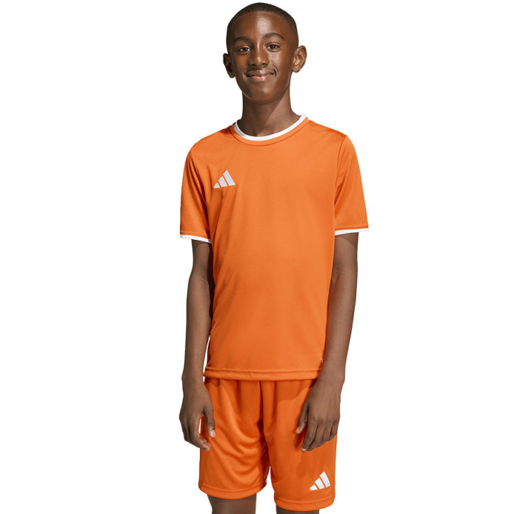 Koszulka piłkarska junior adidas Entrada 26 pomarańczowa | VUX.pl
