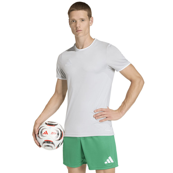 Koszulka piłkarska męska adidas Entrada 26 szara JZ2511 | VUX.pl