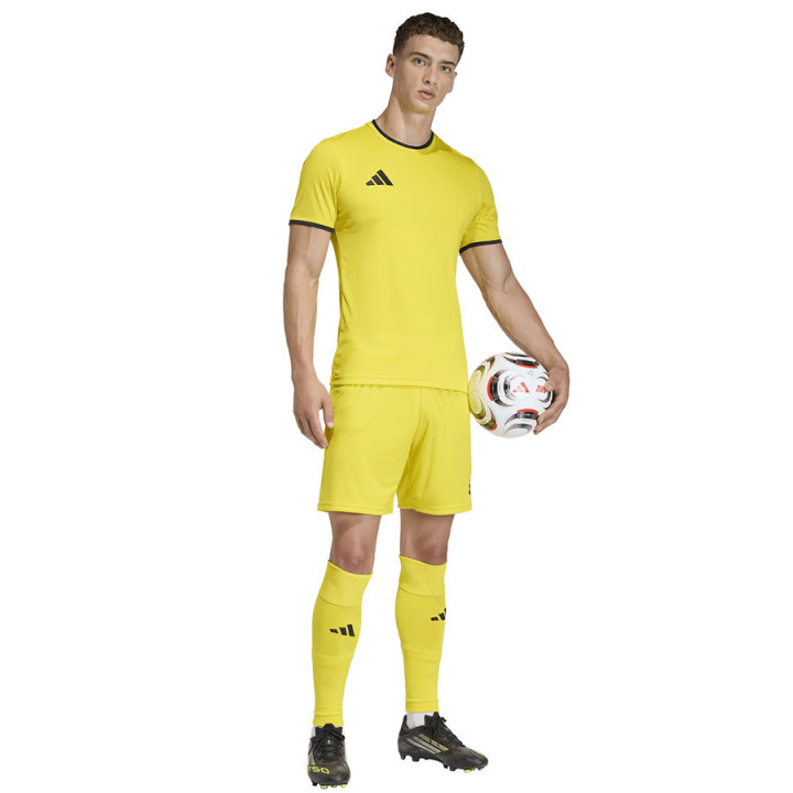 Spodenki piłkarskie męskie regular adidas Entrada 26 żółte | VUX.pl