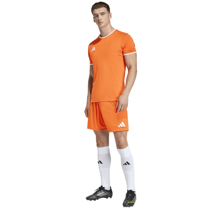 Spodenki piłkarskie męskie adidas Entrada 26 pomarańczowe | VUX.pl