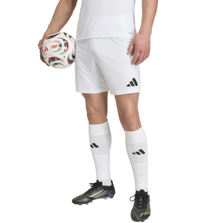 Spodenki piłkarskie męskie adidas Entrada 26 białe JZ2516 | VUX.pl