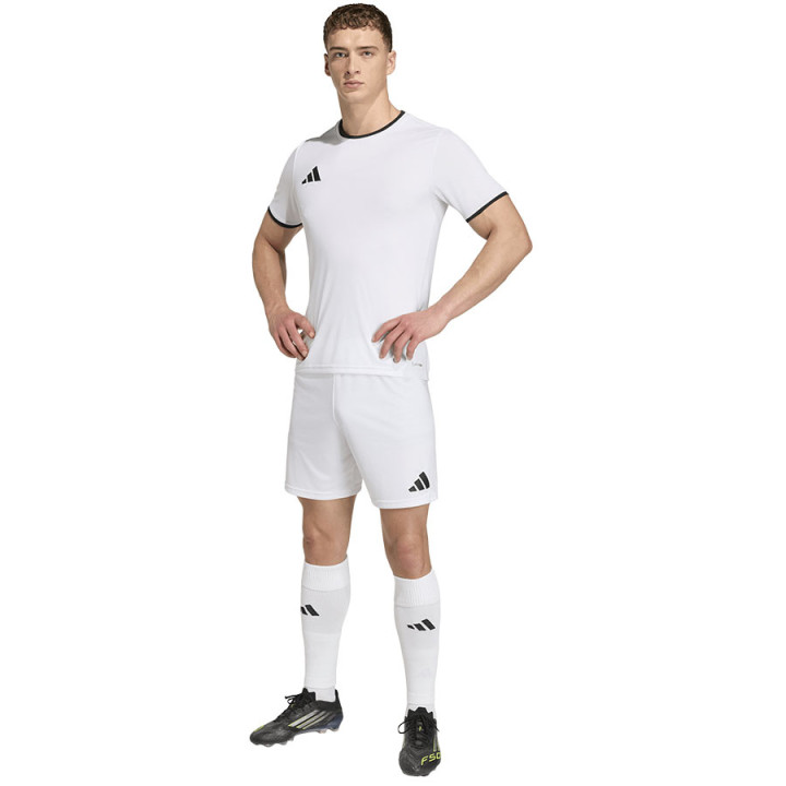 Spodenki piłkarskie męskie adidas Entrada 26 białe JZ2516 | VUX.pl