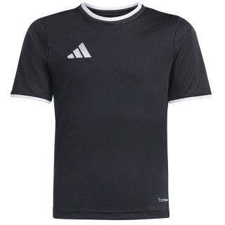 Koszulka piłkarska dziecięca adidas Entrada 26 czarna JZ2524 | VUX.pl