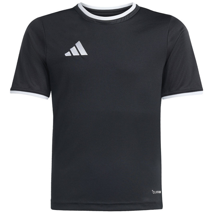 Koszulka piłkarska dziecięca adidas Entrada 26 czarna JZ2524 | VUX.pl