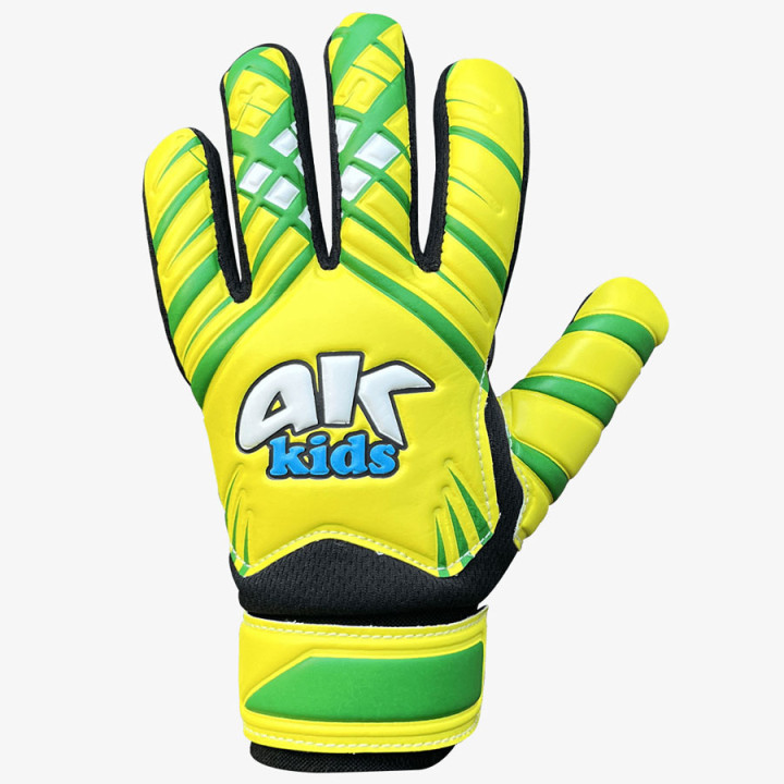 Rękawice bramkarskie junior 4Keepers Sun żółte negative cut | VUX.pl