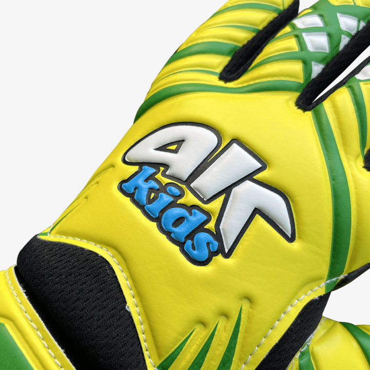 Rękawice bramkarskie junior 4Keepers Sun żółte negative cut | VUX.pl