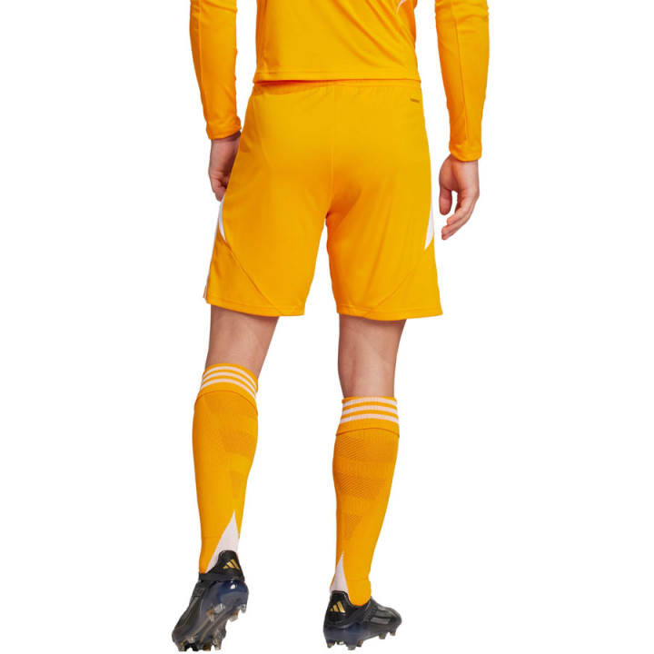 Spodenki piłkarskie adidas Tiro 24 Aeroready żółte JN4497 | VUX.pl