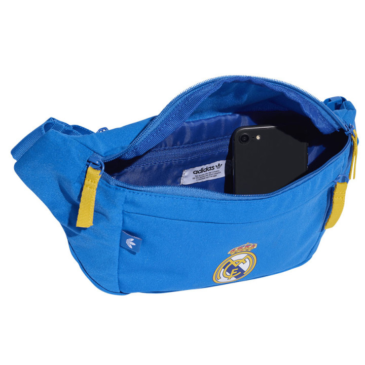 Saszetka nerka adidas Real Madryt niebieska 3 l JX3222 | VUX.pl