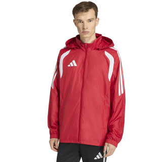 Kurtka przeciwwiatrowa męska adidas Tiro 26 League czerwona | VUX.pl