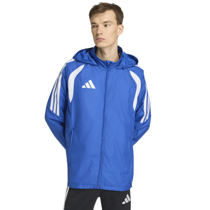 Kurtka przeciwwiatrowa męska adidas Tiro 26 League niebieska | VUX.pl