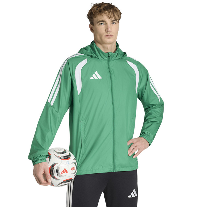 Kurtka przeciwwiatrowa męska adidas Tiro 26 League zielona | VUX.pl