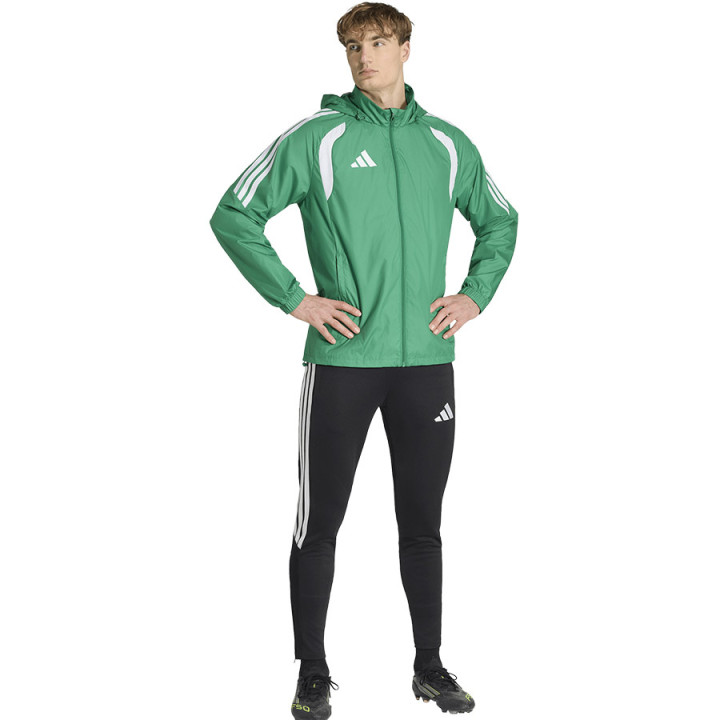 Kurtka przeciwwiatrowa męska adidas Tiro 26 League zielona | VUX.pl