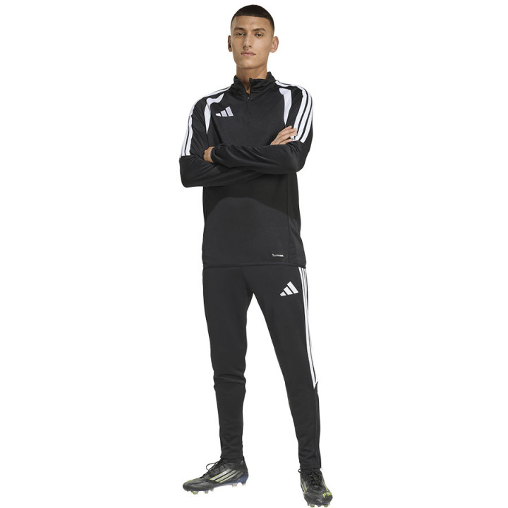 Spodnie treningowe zwężane męskie adidas Tiro 26 czarne | VUX.pl