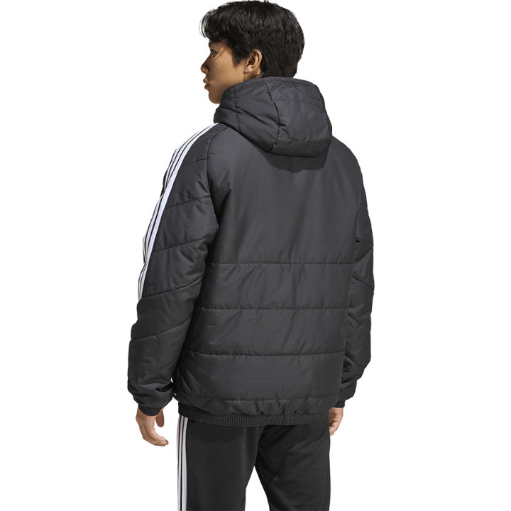 Kurtka zimowa parka z kapturem męska adidas Tiro 26 czarna | VUX.pl