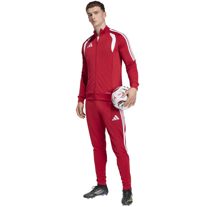 Bluza treningowa rozpinana męska adidas Tiro 26 czerwona | VUX.pl