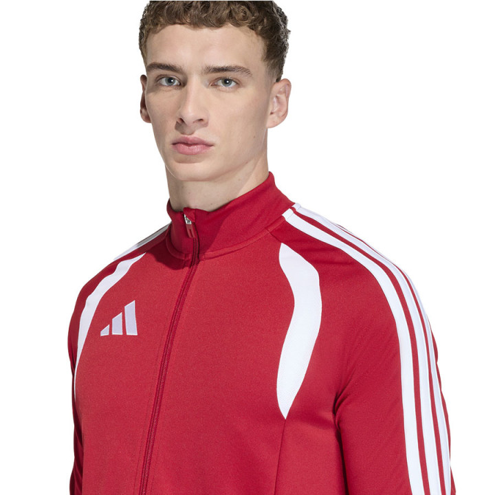 Bluza treningowa rozpinana męska adidas Tiro 26 czerwona | VUX.pl