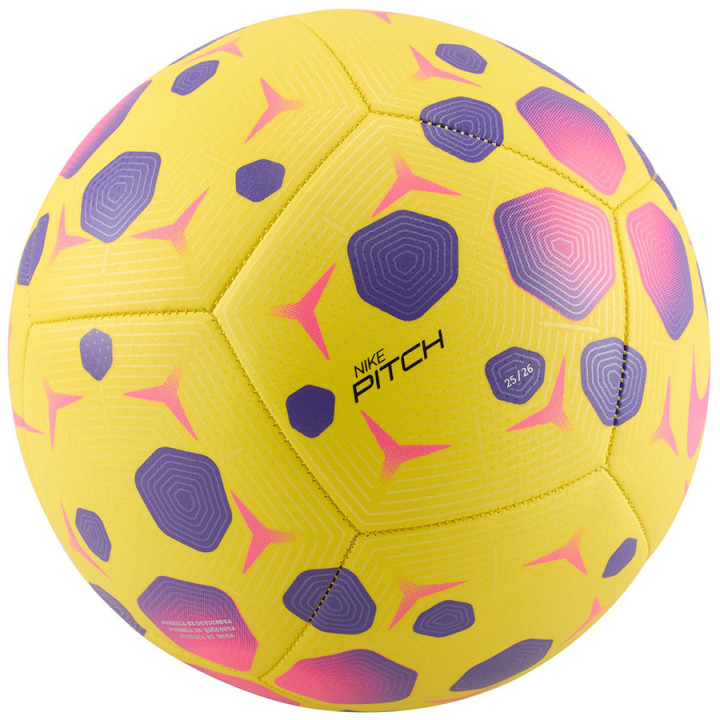 Piłka nożna Nike Pitch żółta na trawę naturalną HV6249-710 | VUX.pl