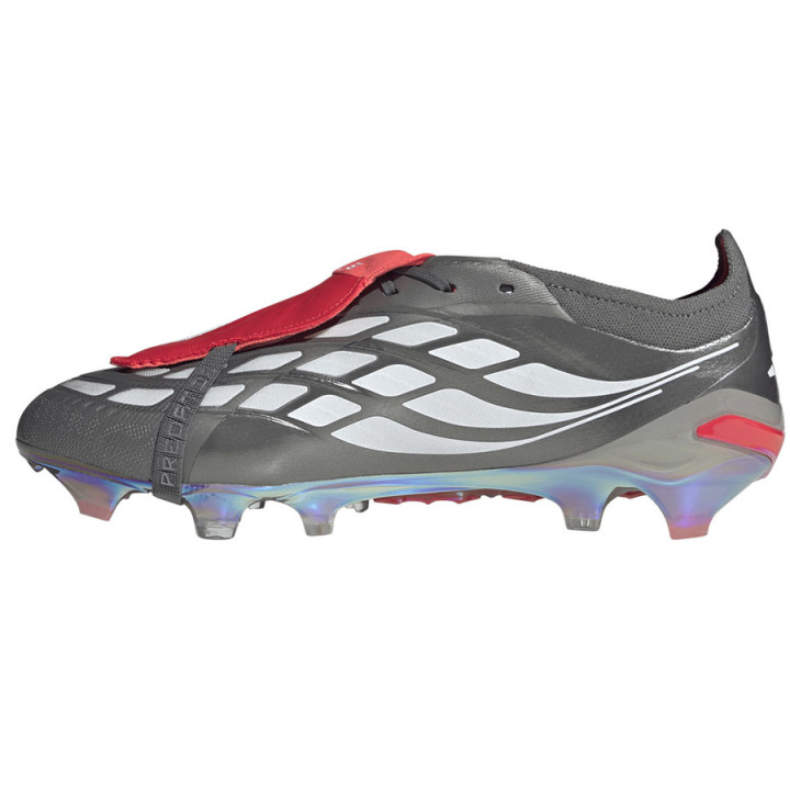 Korki lanki sznurowane adidas Predator Elite FT FG srebrne | VUX.pl