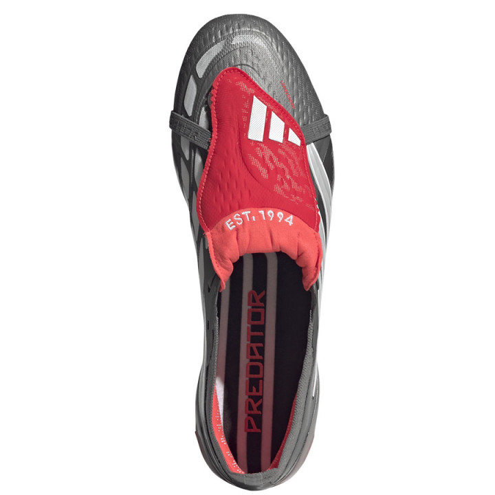 Korki lanki sznurowane adidas Predator Elite FT FG srebrne | VUX.pl