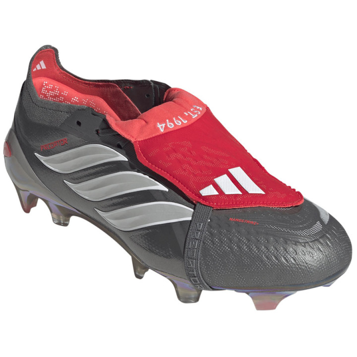 Korki lanki sznurowane adidas Predator Elite FT FG srebrne | VUX.pl