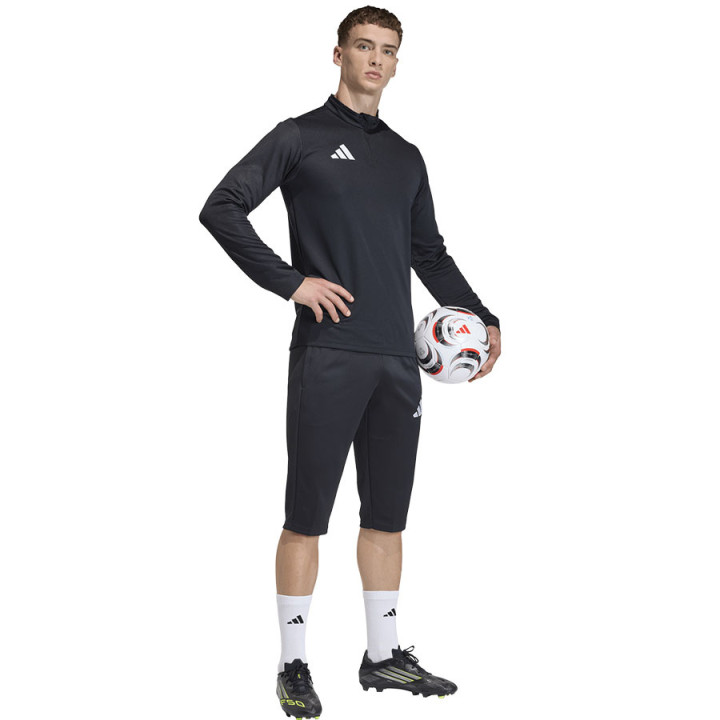 Spodnie piłkarskie 3/4 męskie adidas Entrada 26 czarne JZ9132 | VUX.pl