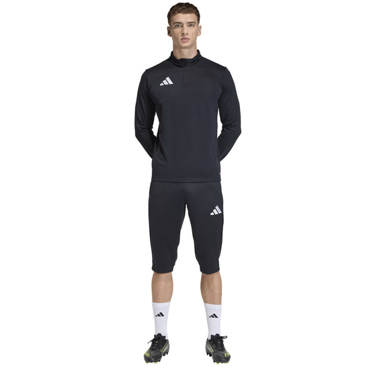 Spodnie piłkarskie 3/4 męskie adidas Entrada 26 czarne JZ9132 | VUX.pl