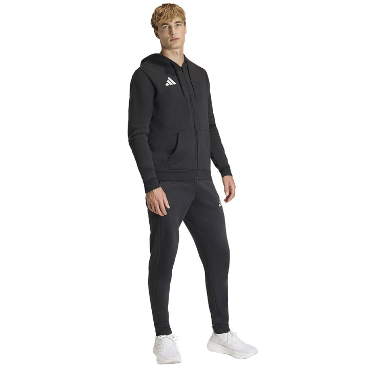 Bluza rozpinana z kapturem męska adidas Entrada 26 czarna | VUX.pl