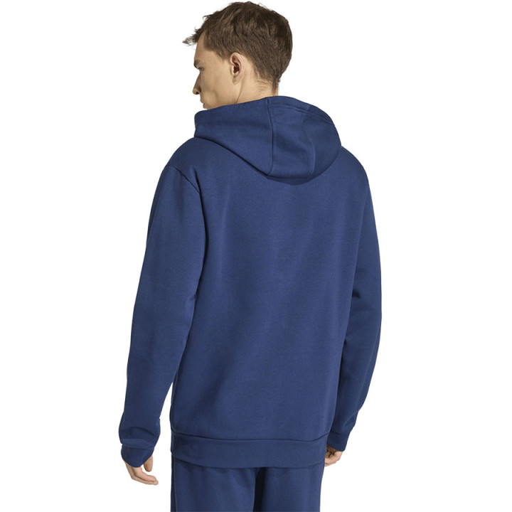 Bluza rozpinana z kapturem męska adidas Entrada 26 granatowa | VUX.pl