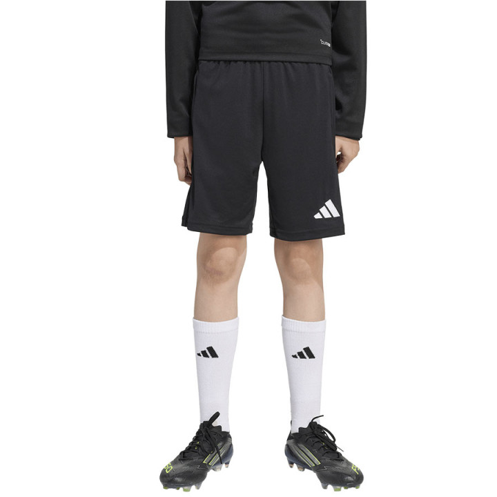 Spodenki piłkarskie junior adidas Entrada 26 czarne JZ9131 | VUX.pl