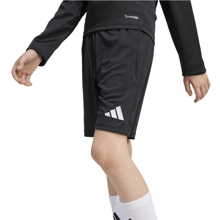 Spodenki piłkarskie junior adidas Entrada 26 czarne JZ9131 | VUX.pl