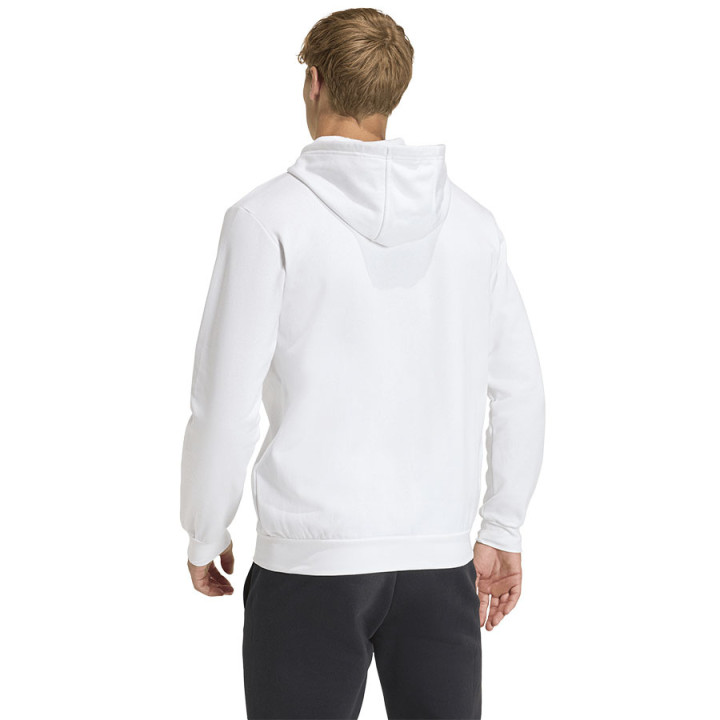 Bluza rozpinana z kapturem męska adidas Entrada 26 biała | VUX.pl