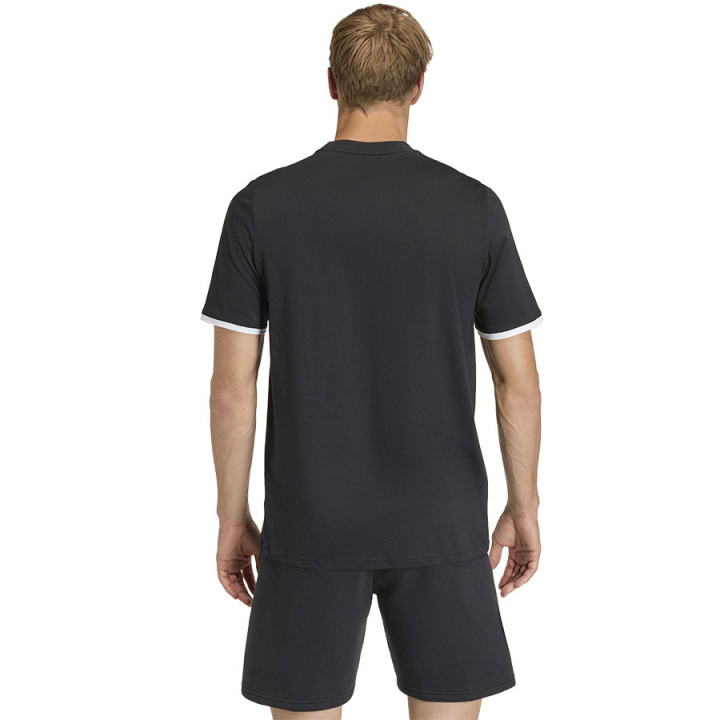Koszulka bawełniana męska adidas Entrada 26 czarna JZ6675 | VUX.pl